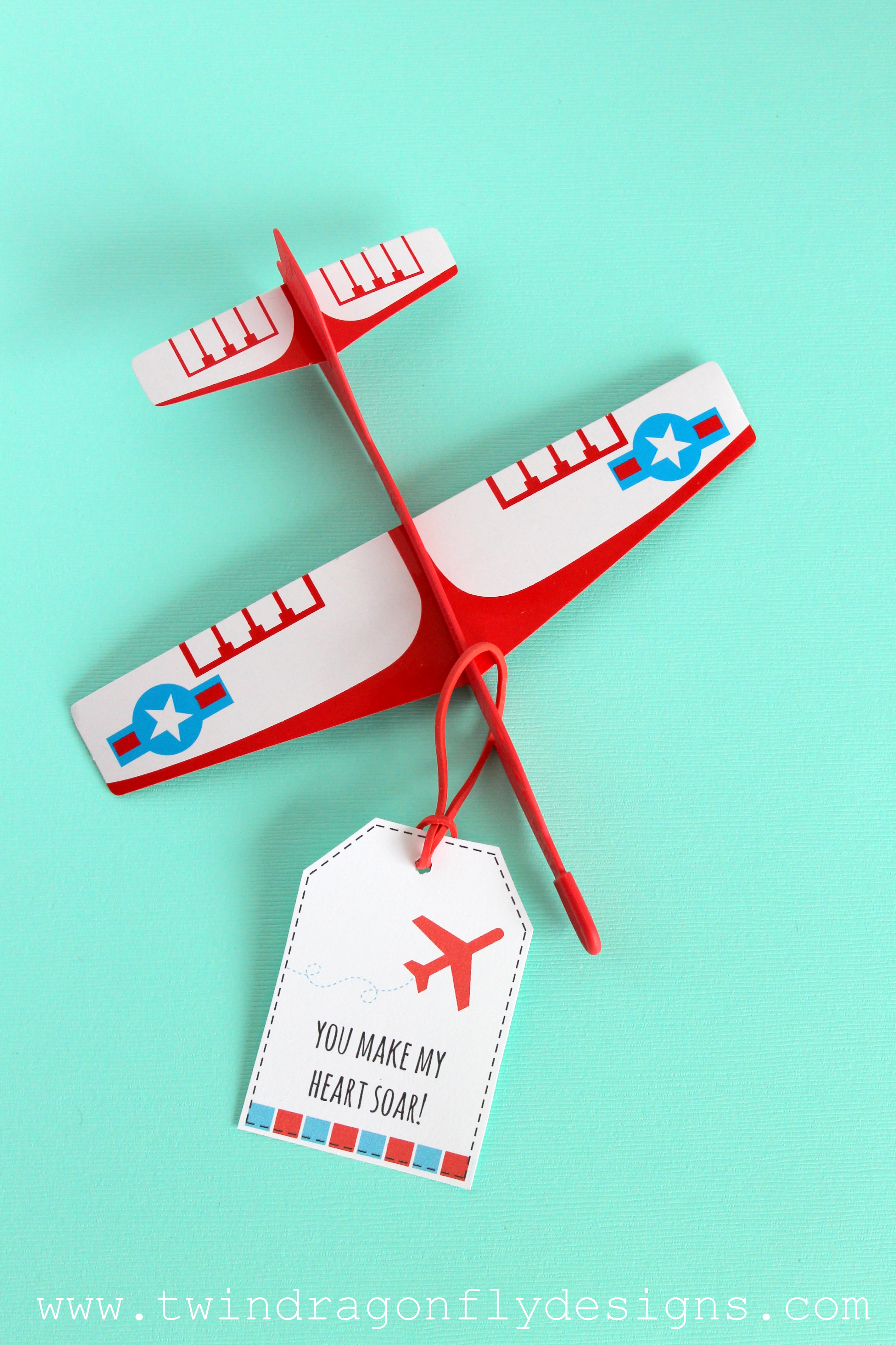 Free Printable Valentines Day Cards Airplane