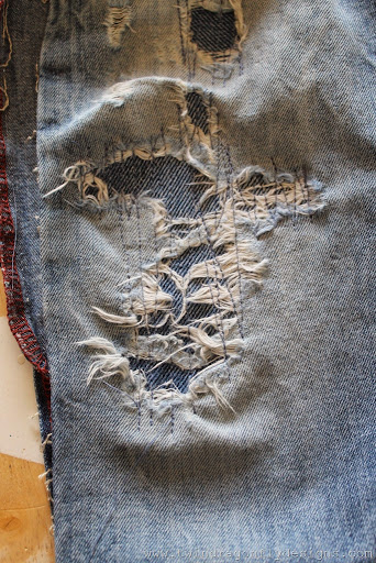 How to patch kids jeans in a cool way » Dragonfly Designs