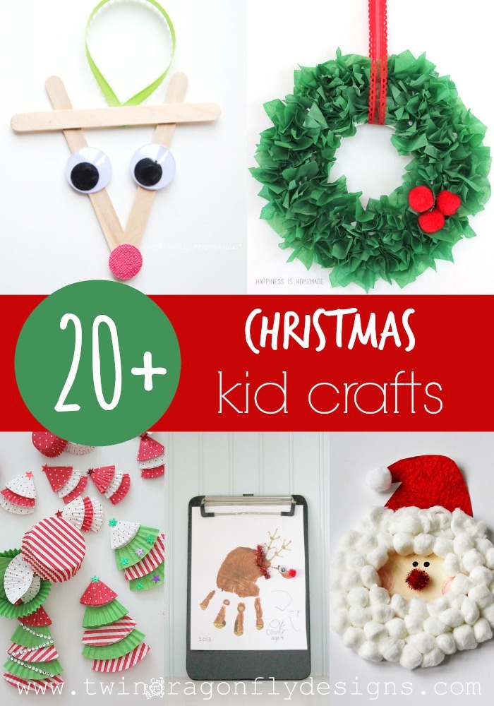 20+ Christmas Crafts for Kids » Dragonfly Designs