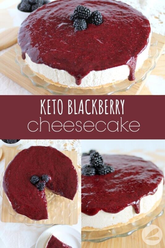 Keto Blackberry Cheesecake Recipe